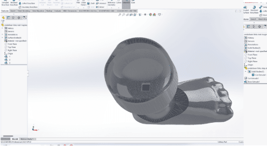 Poppenspalk 3dprint