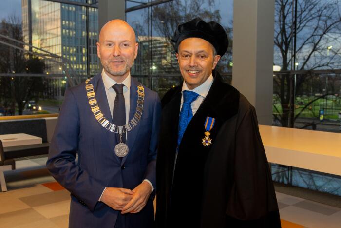 Mike Nurmohamed - Ridder in de Orde van de Nederlandse Leeuw